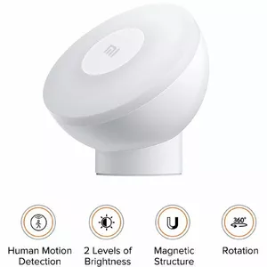 Xiaomi Mi Motion-Activated Night Light 2 kustības aktivizēta nakts gaisma silti balta