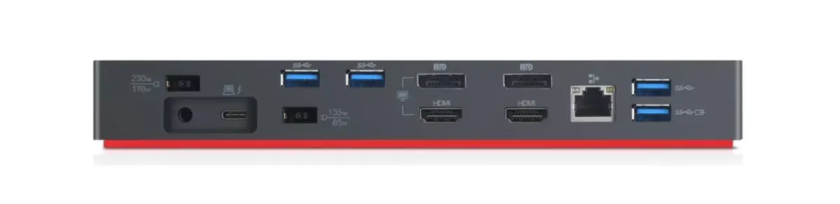 Wired Docking Station Lenovo ThinkPad Thunderbolt 3 Workstation Gen 2 Photo 2