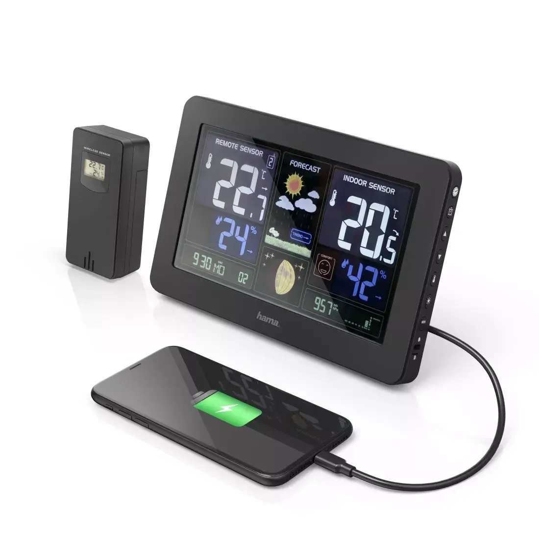 Akumulators Hama Premium Black 00186380 Photo 7