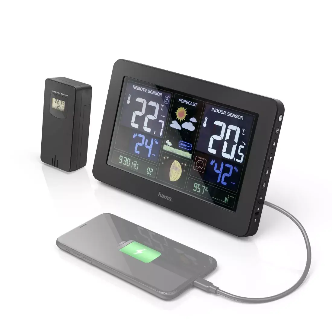 Akumulators Hama Premium Black 00186380 Photo 8