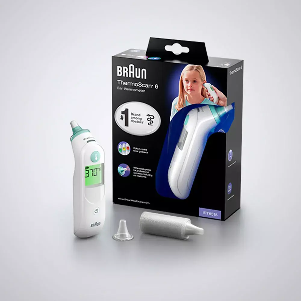 Контактный термометр Braun ThermoScan 6 IRT6515MNLA Photo 3