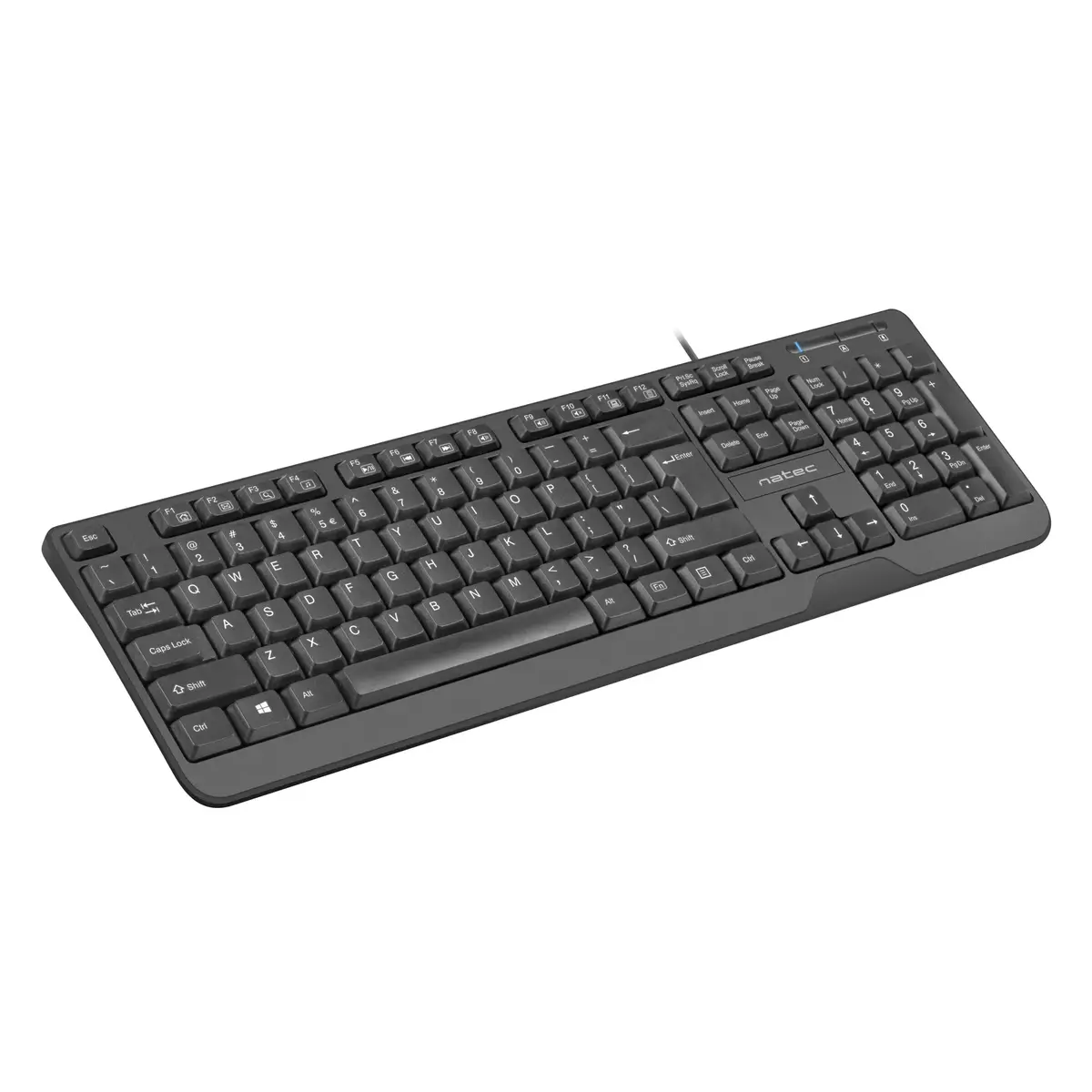 NATEC TROUT Office vadu pilna izmēra tastatūra Photo 2