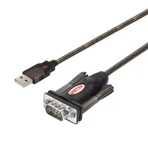 Серийный кабель UNITEK Y-105 USB Type-A DB-9 Черный 1.5 м