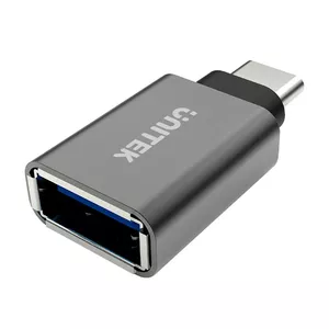 USB-C to USB Adapter Unitek Y-A025CGY — USB-C (male) to USB-A (female), silver