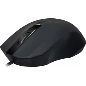 Проводная оптическая мышь DEFENDER MM-310 USB Type-A, 1000 DPI, амбидекстр, 2 кнопки, чёрная, кабель 1.35 м
