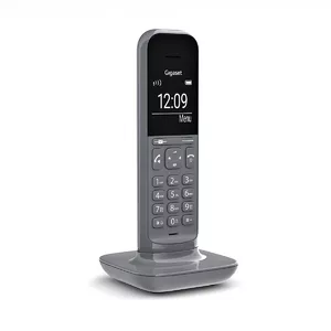 Беспроводной IP-телефон Gigaset CL390HX, серый, монохромный дисплей 2 дюйма, телефонная книга на 150 номеров