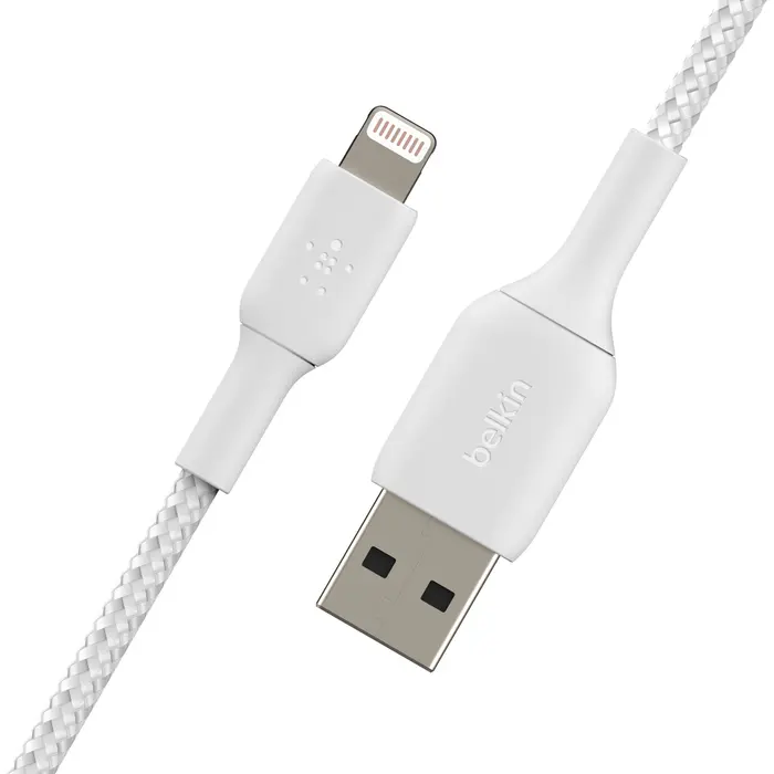 Кабель Belkin CAA002BT2MWH Lightning 2 м Белый Photo 5