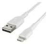 Кабель Belkin CAA002BT2MWH Lightning 2 м Белый Photo 6