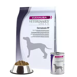 Eukanuba Dermatosis FP for Dogs 5 kg Pieaudzis suns Zivs, Kartupelis