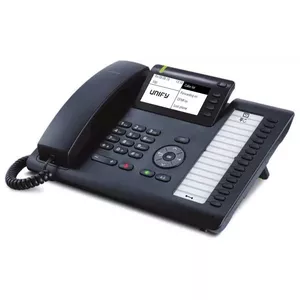 Unify OpenScape DeskPhone CP400T IP tālrunis Melns TFT