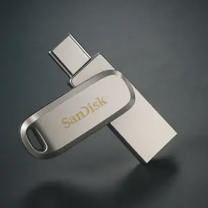 USB flash drive SanDisk 64 GB USB Type-A USB Type-C Ultra Dual Drive Luxe