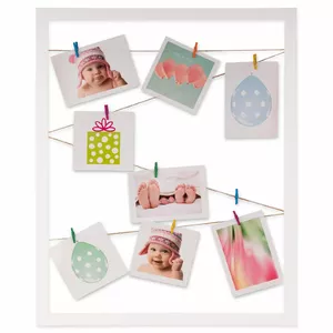 Photo frame Victoria Collection Polaroid Milano 40x50 white — wall or tabletop frame for 40×50 cm photos