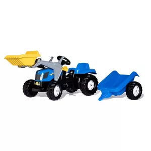 rolly toys rollyKid New Holland T 7040 Braucamā traktora rotaļlieta
