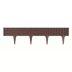 Садовый бордюр Prosperplast GARDEN BORDER коричневый