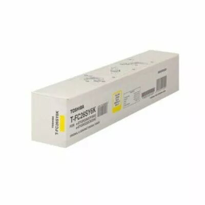 Toshiba T-FC26SY2K dzeltens tonera kasetne e-STUDIO