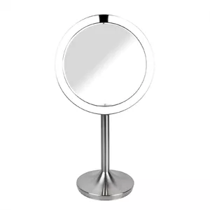 HoMedics Twist makeup mirror Freestanding Round Stainless steel