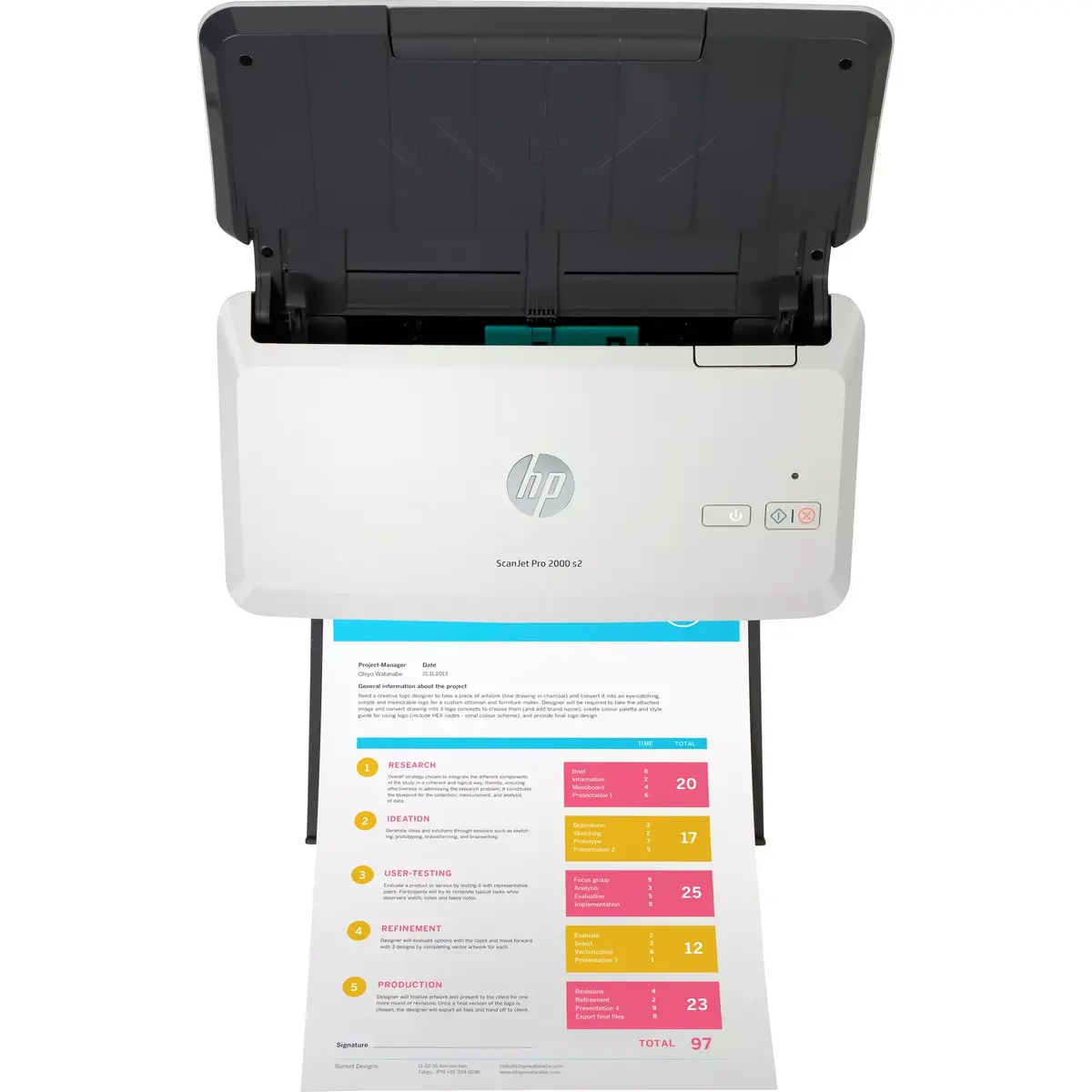 Листовой сканер HP Scanjet Pro 2000 s2 Photo 6