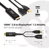 Aktīvais adapteris HDMI 2.0 uz DisplayPort 1.2 CLUB3D Photo 2