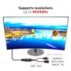 Aktīvais adapteris HDMI 2.0 uz DisplayPort 1.2 CLUB3D Photo 4