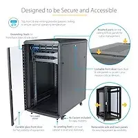 Напольный шкаф StarTech RK1836BKF Photo 3