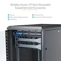 Напольный шкаф StarTech RK1836BKF Photo 5
