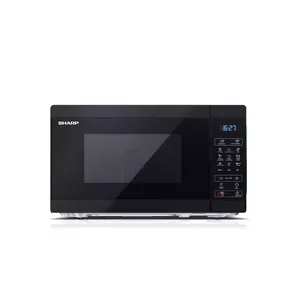 Grila mikroviļņu krāsns Sharp YC-MG02E-B, 800 W, 20 L