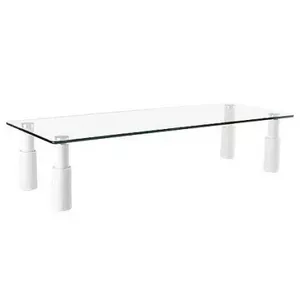 Monitor Mount Techly ICA-MS-461E 81.3 cm (32") Desk Transparent White