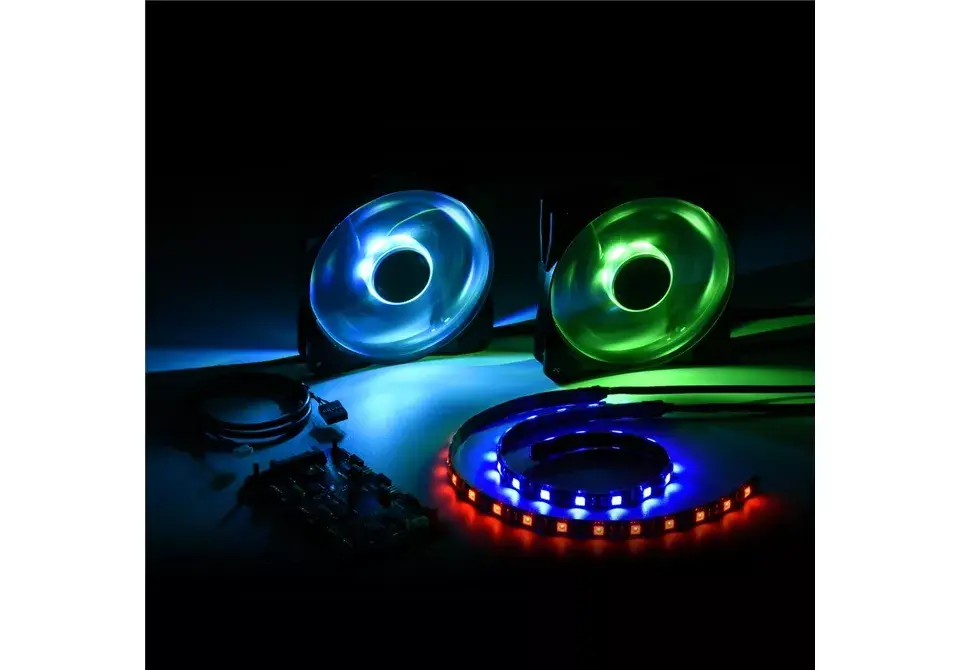 LED lente Sharkoon Pacelight RGB LED Strip S1 Photo 10