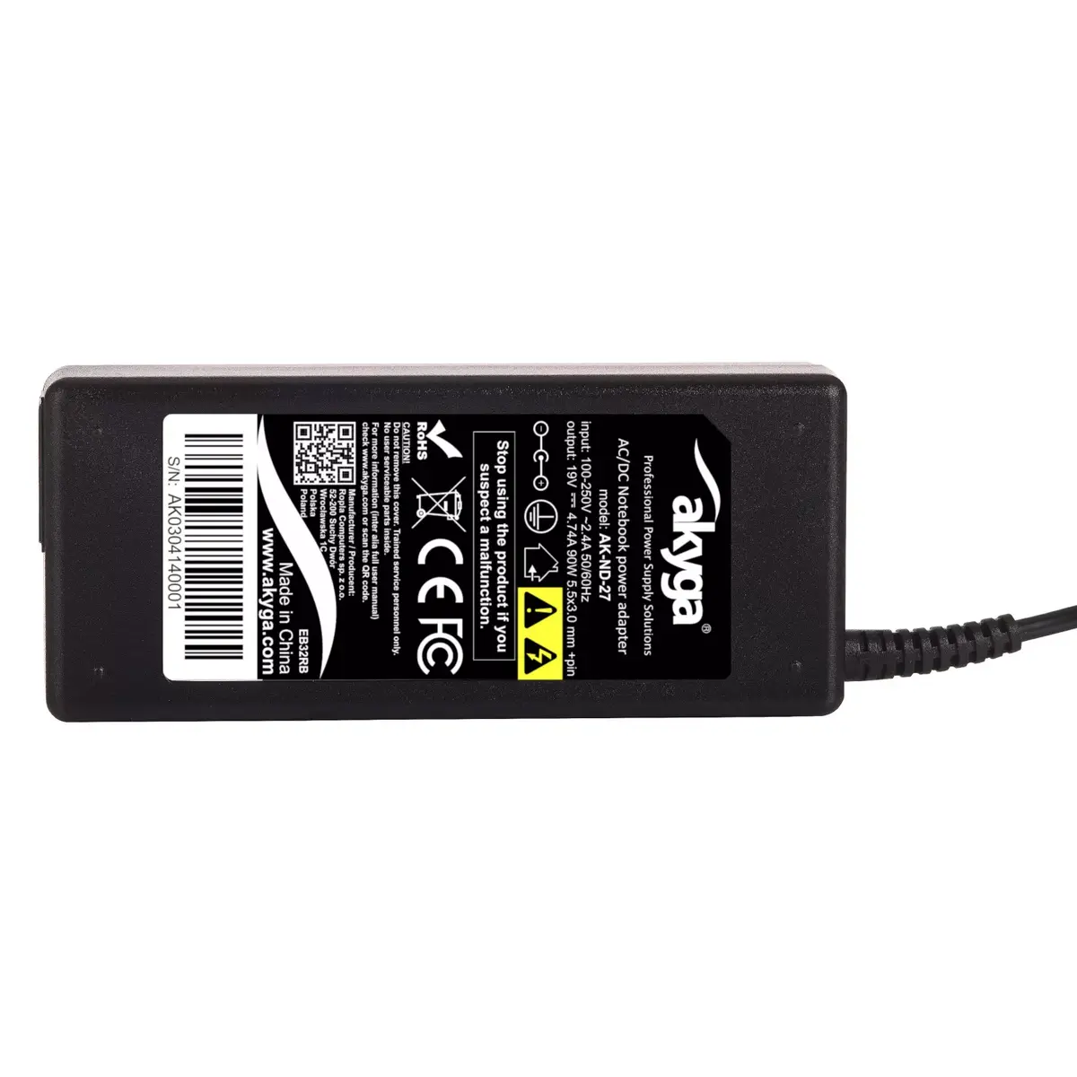 Akyga AK-ND-27 90 W 19 V klēpjdatora adapters Photo 6