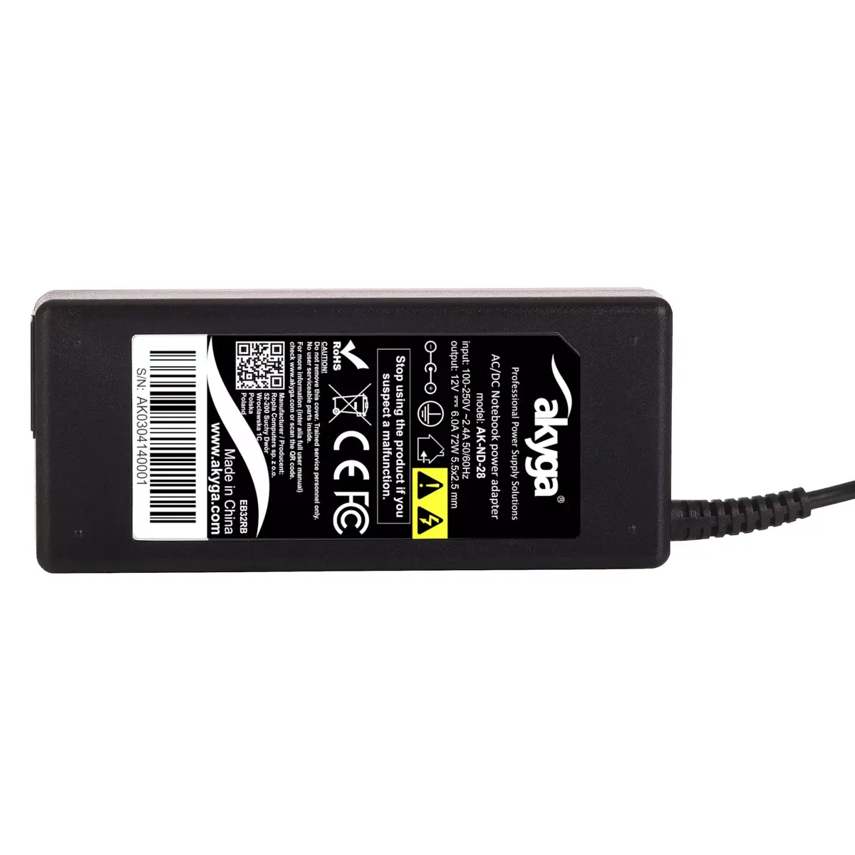 Akyga AK-ND-28 barošanas adapters/invertors 72 W Photo 6