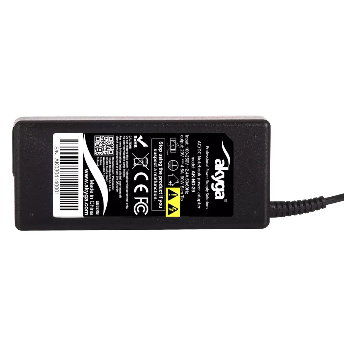 Akyga AK-ND-29 90W klēpjdatora barošanas adapteris Photo 6