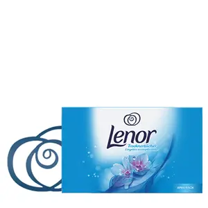 LENOR салфетки для сушильной машины Aprilfrisch с ароматом кедра и пачули, 34 шт.