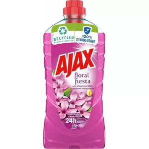 Universal cleaning liquid Ajax Floral 1 L bottle, floral fragrance