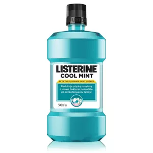 Mutes skalojamais Listerine Cool Mint 500 ml pudele ar eikaliptu un mentolu