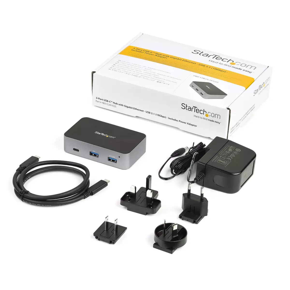USB Hubs StarTech.com 3 Port USB C 3.2 Gen 2 Hubs Photo 5