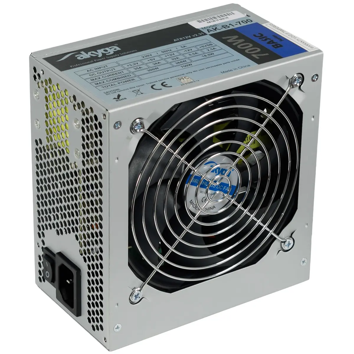 Akyga AK-B1-700 700W ATX barošanas bloks Photo 2