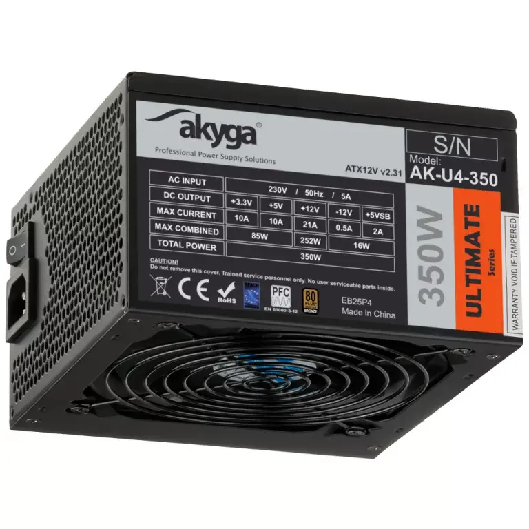 Блок питания Akyga AK-U4-350 Photo 2