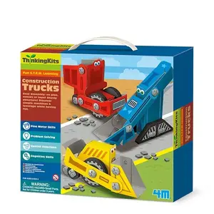 Творческий набор 4M Trucks модель 4673 — конструктор для детей