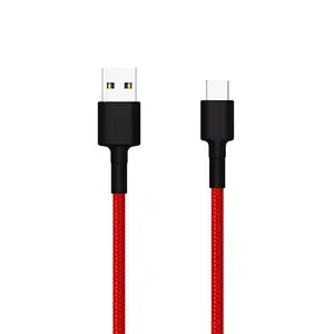 USB кабель Xiaomi SJV4110GL 1м USB A USB C Черный Красный