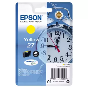 Epson Alarm clock C13T27044012 tintes kārtridžs 1 pcs Oriģināls Standarta produktivitāte Dzeltens