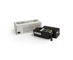 Xerox melnā toner kasetne Phaser 6020, Phaser 6022, WorkCentre 6025, WorkCentre 6027 printeriem, standarta ietilpība, 2000 lappuses
