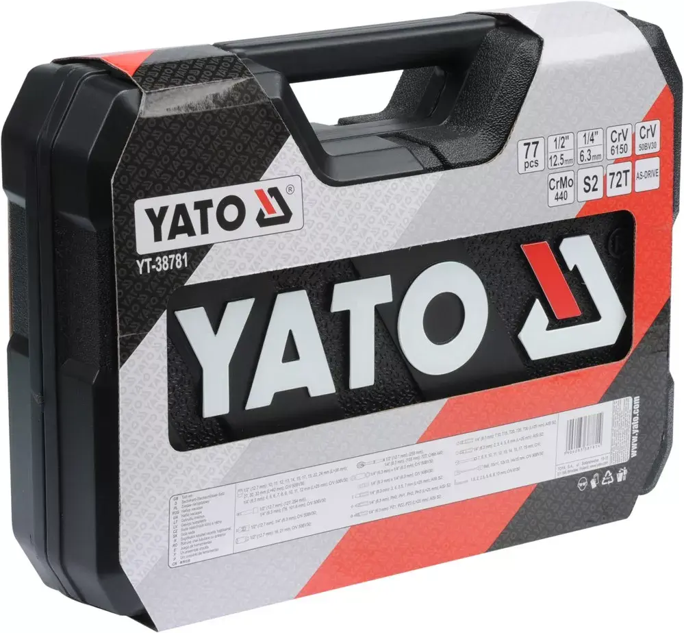 Uzgriežņu komplekts Yato YT-38781 Photo 3