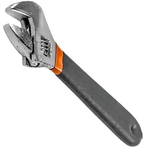 Adjustable Wrench faster tools 03-2-1134, 10 inch (250 mm), rubber handle