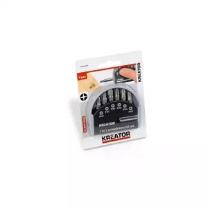 Bit set 7 pcs KREATOR KRT064200 — Phillips PH1, PH2, PH3 bits