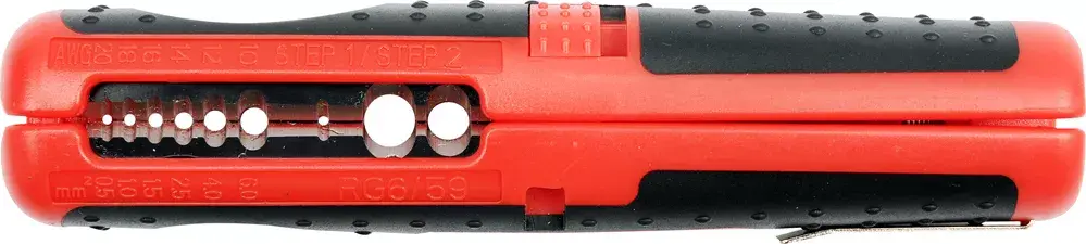 Kabeļu striptūrs Yato YT-2274 Melns Sarkans