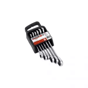 Kombinēto atslēgu komplekts KREATOR KRT500013 — 6 gab., izmēri 10–19 mm