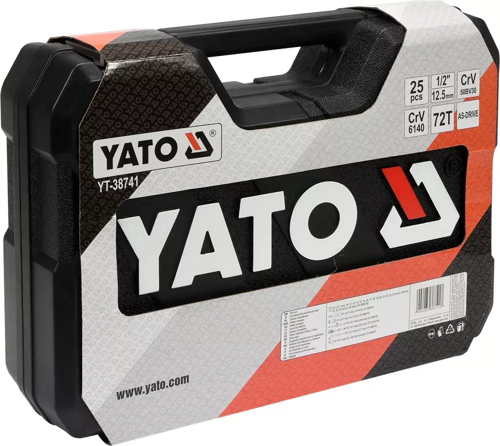 Набор торцевых ключей Yato YT-38741 Photo 4