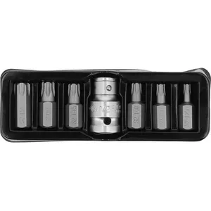 Набор бит YATO YT-0416 — 7 шт., стальные Torx-биты