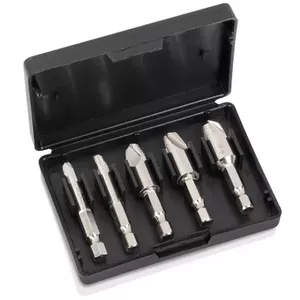 Screw extractor set KREATOR KRT061600 — 5 pieces