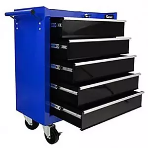 Tool cabinet GEKO G10802 — floor cabinet with 5 drawers, metal construction for workshop storage